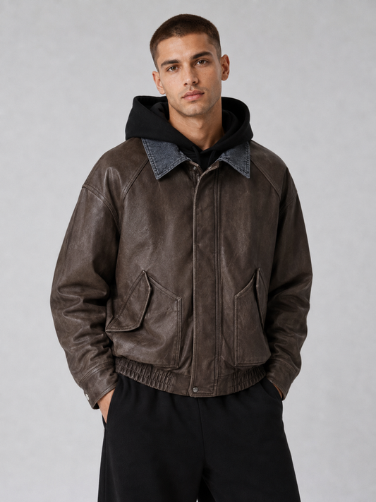 Men’s PU Leather Jacket