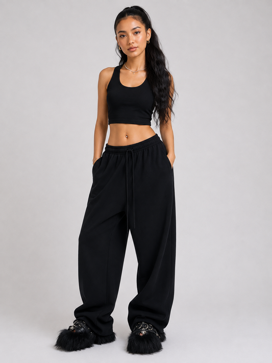 KOBPT High-Waist Workwear Pants