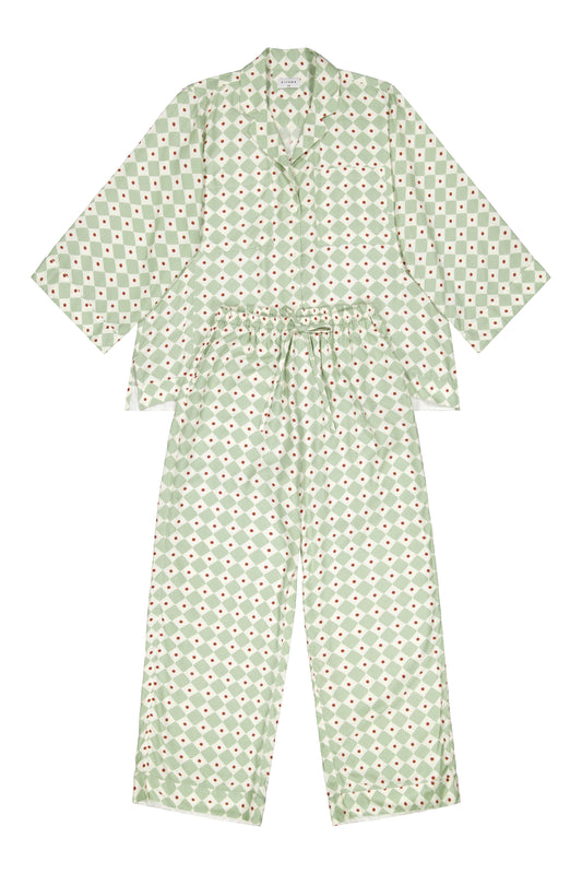 Women's Rayon Pyjama Set