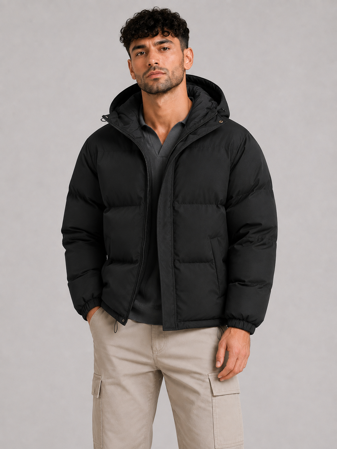 Mochuang Hooded Padded Jacket
