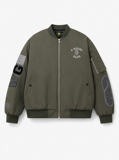 Stand Collar Windproof Jacket