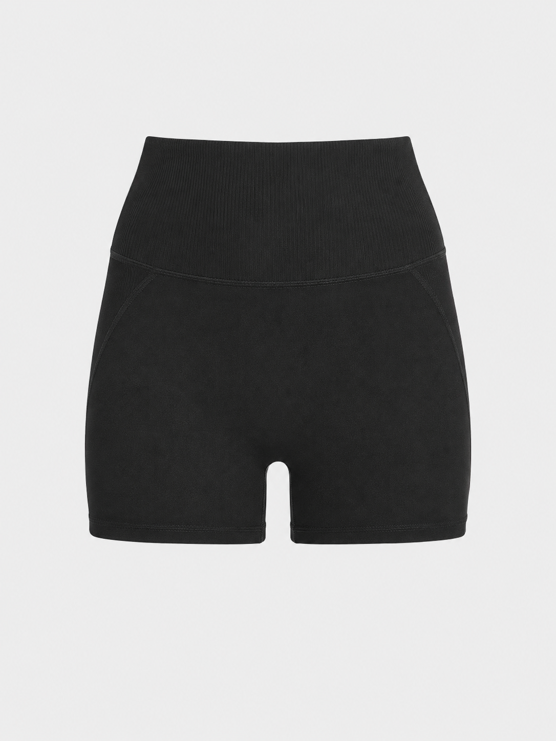 Women’s High-Waist Moisture-Wicking Fitness Shorts