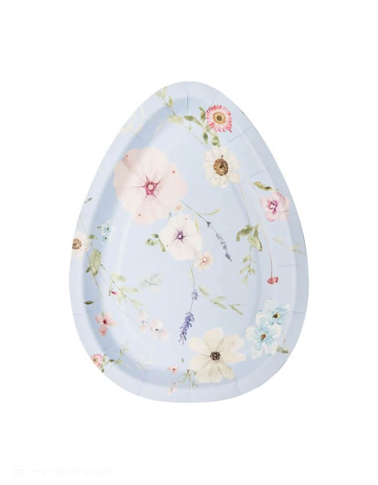 Easter Egg Shaped Salad Plates – 4.5